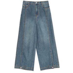 Highwaist Baggy Jeans 500 GET LOW